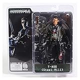 WXFQY Kinderspielzeug Der Terminator 2 Action Figure T-800 / T-1000 PVC Action Figure Spielzeug Modell Spielzeug 18 cm (Color : Steel Mill)