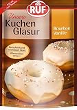 RUF Kuchenglasur Bourbon Vanille mikrowellengeeignet, 6er Pack (6 x 100 g)