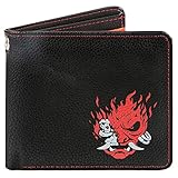 Cyberpunk 2077 Geldbörse Samurai Logo 10,8x10x1,5cm schw