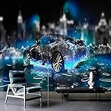 Fototapete 3D Effekt Wandtuch Moderne Coole Sportwagen Fototapeten Tapete Wohnzimmer Kinder Kinder Schlafzimmer Wandverkleidung Dekor Custom S