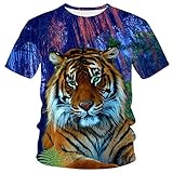 XDJSD Herren T-Shirt Kurzarm Kurzes T-Shirt Großes T-Shirt Oberteil Rundhals T-Shirt Herren Hemd Loses Oberteil Bedrucktes Oberteil Kurzarm T-S