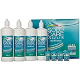 Solocare Aqua Pflegemittel Systempack (4 x 360ml) für weiche Kontak