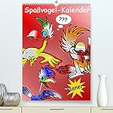 Spaßvogel-Kalender/Planer (Premium, hochwertiger DIN A2 Wandkalender 2022, Kunstdruck in Hochglanz)