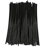 CICMOD Motorrad 72tlg. Universal Speichencover Speichenröhre Wheel Spoke Tire Steel Wire Pipe Tube für Cruiser Chopper Dirt Bike (Schwarz)