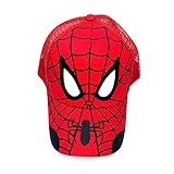 TCWDX Avengers Spider-Man Sommer Baseball Cap Marvel Jungen Trucker Cap Captain America Comic Superhelden Kinder Sonnenhut Jungen M?dchen Kappen Snapback H