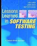 Lessons Learned in Software Testing: A Context-Driven App