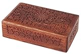 Gradevoli intagliato mano di legno gingillo decorativi Jewellery by ENN DEE INTERNATIONAL