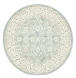 RugVista, Ziegler Madison, Maschinengefertigt, Teppich, Orientalischer Ziegler Teppich, Kurzflor, ∅ 150 cm, Runden, Oeko-Tex Standard 100, Polypropylene, Flur, Schlafzimmer, Küche, Wohnzimmer, Weiß Beig