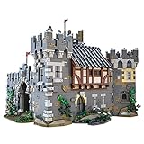 BEVER Burg Klemmbausteine Set, MOC-68151 Löwe Burg Bausatz, Modular Buildings Kompatibel mit Lego - 7500 T