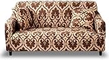 ENLAZY Schonbezug Sofa 1-teiliger Stretch-Sofabezug aus Spandex-Jacquard-Stoff Schonbezüge 1 2 3 4-Sitzer-Sofabezug aus Polyester-Spandex-Stretch-Sofabezug,V,1-S