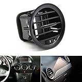 Carrfan Lüftungsgitter Abdeckung Lüftungsgitter Lüftungsdüse Gitter Piano Schwarz Passend für Opel Corsa D Adam 2201099