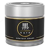 Matcha Kuro – Handgepflückter Super Premium Bio-Matcha-Tee aus Japan (30g) – Extrafeines Grüntee-Pulver bio-zertifiziert nach DE-ÖKO-006 – voll b