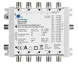 Axing SES 5216-06 SAT Einkabel-Multischalter II 5 in 2 × 16 erweiterb