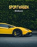 Sportwagen-Malbücher: Realistische Auto-Malbücher für Erw