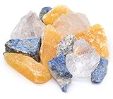 Großes Edelsteine Set (gemischt) 300g | Heilsteine | Edelstein Trinkwasser | Wassersteine | Grundmischung | Kristalle | Mineralsteine | Energetisieren (Regeneration und Erholung)