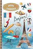 Reise Tagebuch: Frankreich Notizbuch Reisejournal zum Selberschreiben / Selbstgestalten - Liniert, ca. DIN A5 - Paris Urlaubstagebuch, Ferien Urlaub Reisetagebuch - Länderreise, S
