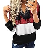 HHOP Tunika blusen Elegante Oberteile tischert Frauen blind Date Casual Damen Rollkragenpullover türkis tischert Frauen Damen v Ausschnitt Oberteil Pullover Damen beige Herbst Oberteile D