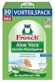 Frosch Aloe Vera Sensitiv-Waschpulver, für sensitive Haut, 3,3 kg, (1 x 50 Waschladungen)
