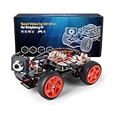 SUNFOUNDER Smart Video Car Kit V2.0 für Raspberry Pi 4 Model B 3B+ 3B 2B Roboter Bausatz mit Graphical Visual Programming Language, Remote Control, Elektronik Auto Robot Spielzeug