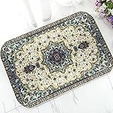 N/Ａ Startseite EingangsmatteVintage Perser Teppich Willkommen Türkischer Perser Teppich Teppich für Badezimmer Küche RutschfestHousewarming Geschenk- 16'x24'