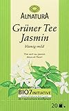 Alnatura Bio Grüntee Jasmin, 20 Beutel, 6er Pack (6 x 30 g)