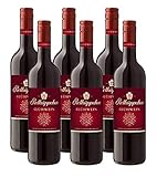 Rotkäppchen Qualitätswein Glühwein Rot (6 x 0,75l) – Aromatisch-winterlicher, roter Glühwein in erlesener Rotkäppchen Qualitätswein Q
