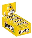 M&M'S Peanut | Schokolinsen mit Erdnusskern | Großpackung Schokolade | 24 Packungen (24 x 45g)