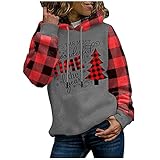 Weihnachten Damen Tops Sommer elegant Oversize Shirt weiße blusen günstig Lange weiße Bluse Damen top rot elegant still Shirt Hoodie Damen bape Jacke pink Sweatshirt T