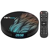 Android TV Box 11.0, Superpow HK1 MAX Smart TV Box Quad Core, BT 4.0 / 4K UHD/3D / H.265/HDMI/USB 3.0 / USB 2.0, Android Set-Top Box (4GB RAM+64GB ROM)