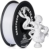 Geeetech PLA Filament 1,75 mm, 3D Drucker PLA Filament,1 kg pro Spule, 1 Spulen, Weiß