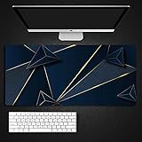 Gaming Expansion XXL-Mauspad, übergroßes Gaming-Mauspad, einfache Atmosphäre, Bürocomputer-Tastatur, rutschfeste Tischunterlage-Package05||800x300x3