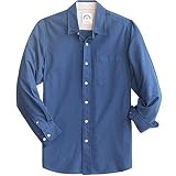 Dubinik® Herren Hemd Langarm Freizeithemd Baumwolle Regular Fit Longsleeve Ox
