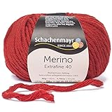 Schachenmayr Merino Extrafine 40 9807555-00327 passion meliert Handstrickgarn, Schurw