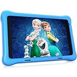 Hyjoy Kids Tablet, 8 Zoll Full-HD-Display (1080p) Android 10 Kinder Tablet, 2GB+32GB, Quad Core, Kidoz vorinstalliert, WiFi, Bluetooth, Doppelkamera Tablet PC (Blue)
