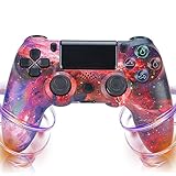 YUNR Night Light PS4 Wireless Controller, for Playstation 4 Touch Panel Joypad with Dual Vibration Game Remote Control, 600mAh Batterie,S5