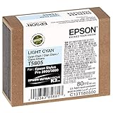 Tintenpatrone für Epson T5805, für Drucker 3800/3880, Cyan, 80