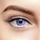 Galaxy 90 Tage Farbige Kontaktlinsen Ohne Stärke (Violett)