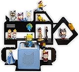 Regal für Tonie Box Bagger für über 42 Tonies, Regal für Kinder Sammelset , Bagger - Tonie Toniebox Zubehör - Geeignet für über 42 Tonies - Magnetisch beliebig fixierb