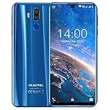 OUKITEL K9 Smartphone 7 Zoll FHD+ Großer Bildschirm Smartphone Ohne Vertrag 4G Dual SIM Smartphone 4GB RAM+64GB ROM 6000 mAh 30 Watt Schnellladung (Blau)