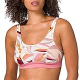 CALIDA Damen Elastic Trend Bustier, Rosy Glow Print, 44-46