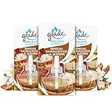 Glade (Brise) Electric Scented Oil Nachfüller,elektrischer Raumduft mit Duftöl,Sensual Sandalwood & Jasmine,3er Pack (3 x 20 ml)