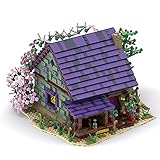 GAOZH Modulares Hausbau-Set, 2371 Stück Kreative Gartenhaus Street View Architektur Bausteine ​​für Kinder und Erwachsene Kompatibel mit Lego Tow