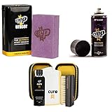 Crep Protect Suede and Nubuck Shoe Care Kit Includes the Crep Protect Rain & Stain Resistant Barrier Spray, Crep Protect Cure, and Crep Protect E
