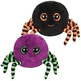 Crawly - Halloween Spinne, 15cm, mit Glitzeraugen, Beanie Boo's, limitiert, farb