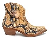 Zoe Italy Apache 01 Texani Damen Leder Pit, sand, 39 EU