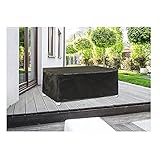 YJFENG Abdeckung Für Gartenmöbel, Terrassentischdecken Wasserdicht, Rechteckig 210D Oxford-Abdeckung, Winddicht Anti-UV Für Sofas, Liegestühle, Schaukeln (Farbe : Black, Größe : 90x90x90cm)