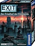 Kosmos 695163 EXIT - Das Spiel - Der Friedhof der Finsternis, Level: Fortgeschrittene, für 1 bis 4 Spieler ab 12 Jahre, einmaliges Event-Spiel, spannendes Gesellschaftssp