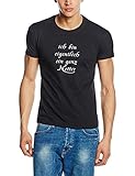 Coole Fun T-Shirts ich Bin eigentlich EIN ganz Netter Tshirt Fun T-Shirts, schwarz, Grösse: M