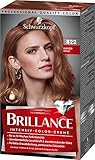 Brilliance Intensiv-Color-Creme 822 Kupfergold Stufe 3 (3 x 160 ml), dauerhafte Haarfarbe mit Diamant-Glanz-Effekt & Pflege-Conditioner, 10 Wochen Farb