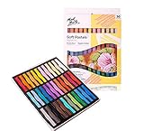 Mont Marte weiches Pastell Set – 36 Stück Pastellkreide – Pastellfarben – Ideale Softpastellkreide für Bunte und ausdrucksstarke M